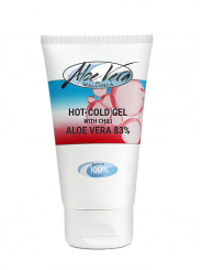 Gel caldo/freddo di aloe vera con estratto di peperoncino