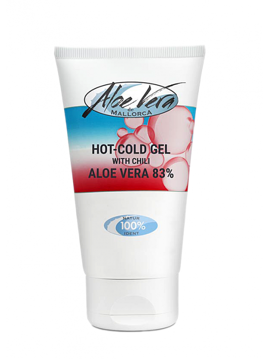 Aloë vera warme/koude gel met chili-extract