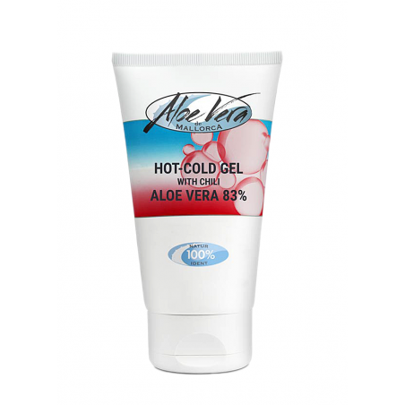 Aloe vera hot/cold gel with chili extract