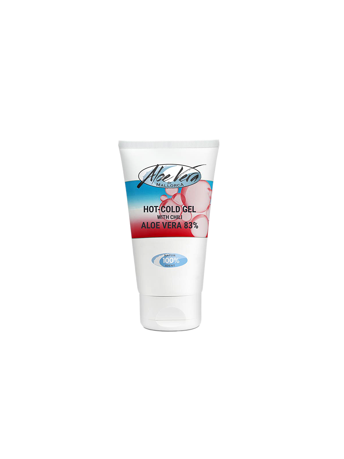 Aloe vera hot/cold gel with chili extract