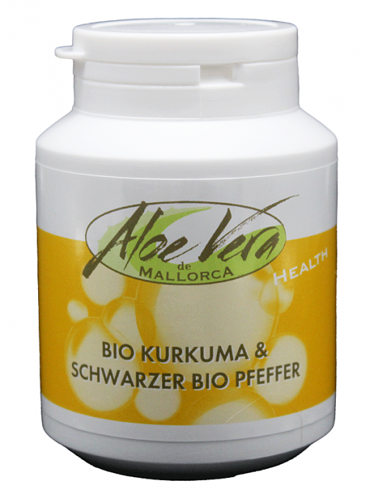 BIO Kurkuma mit schwarzem BIO Pfeffer Kapseln