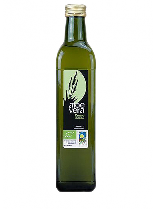 Økologisk aloe vera juice 0,5 liter