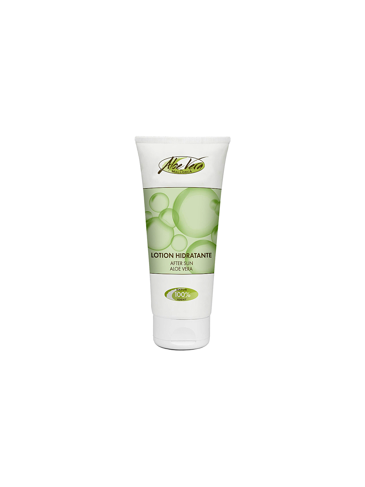 Lotion après-soleil à l'aloe vera