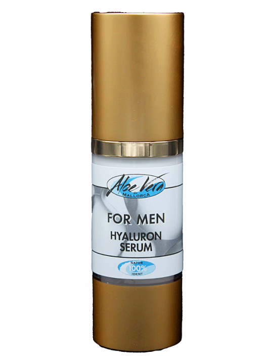 Aloe Vera Farm Mallorca: Hyaluronic serum for men - Natural care