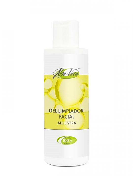 Aloe vera facial cleansing gel