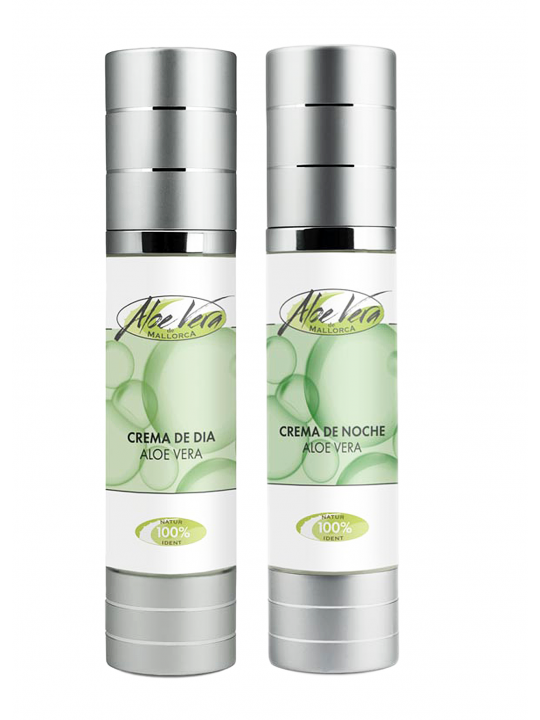 Day and night cream package