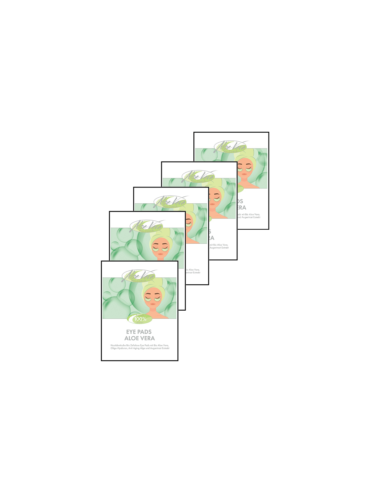 Aloe Vera Eye Pad´s - Spar-Pack