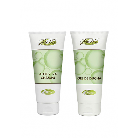 Körperreinigungspaket mit Aloe Vera - natürlich, rein, vegan und biologisch abbaubar