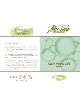 Aloë vera gel 99% - natuurlijk & puur uit Mallorca
