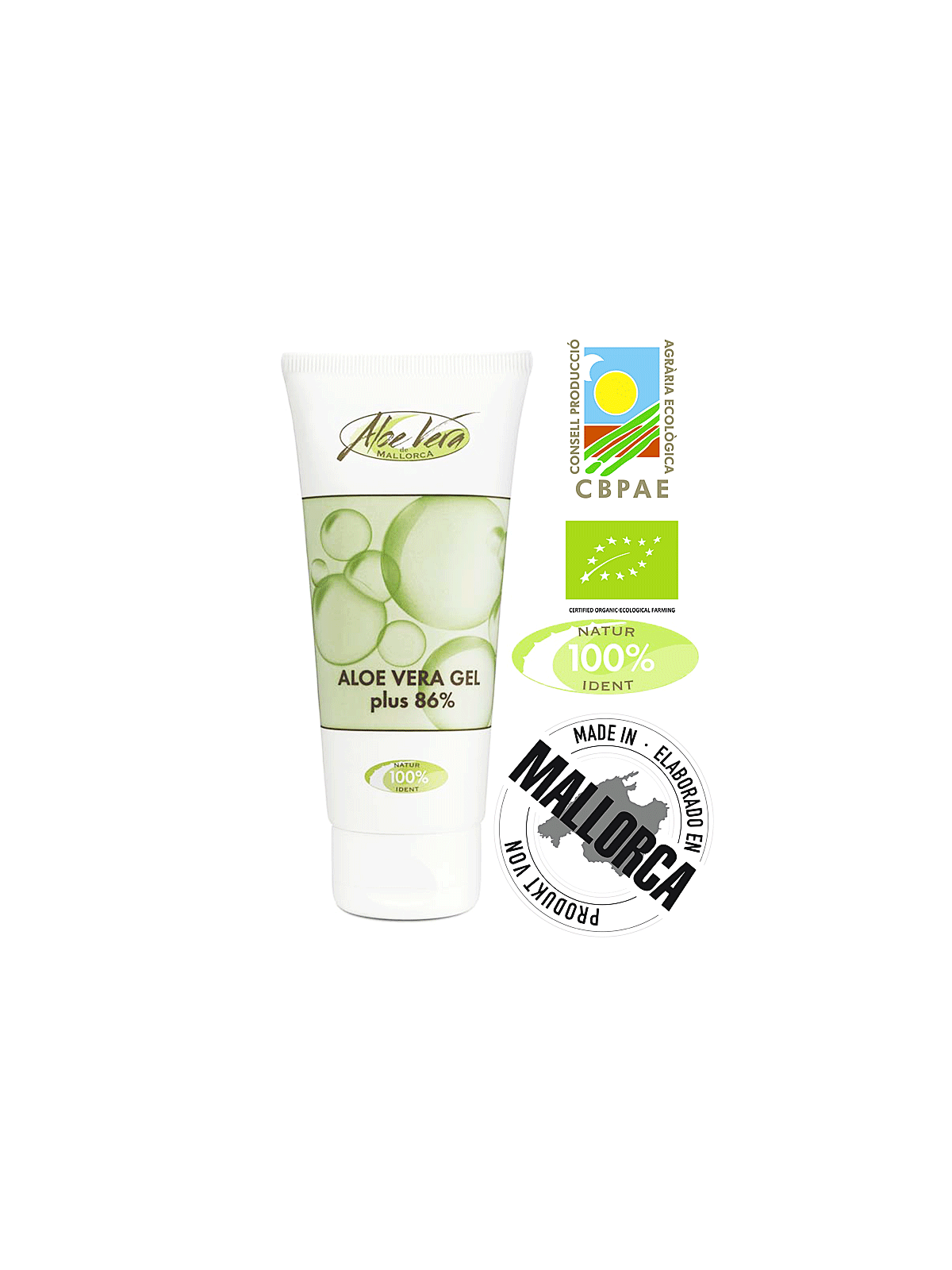 Gel d'aloe vera 86% PLUS