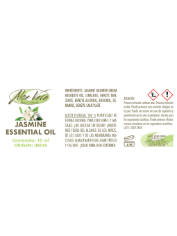 Olio di Gelsomino Grandiflorum