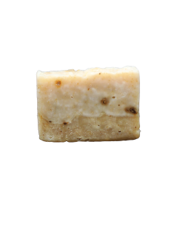 Soap with black tea&chamomile-blossoms