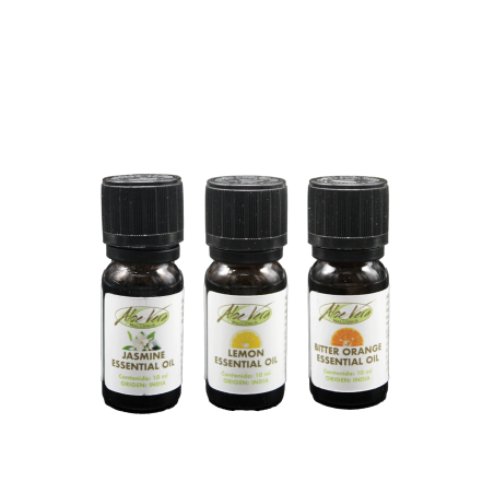 Energi & Livsglæde - sæt med æteriske olier 100 % naturlige