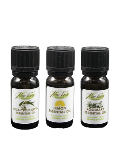 Image of the essential oil set Energy and Clarity of Aloe Vera Farm Mallorca