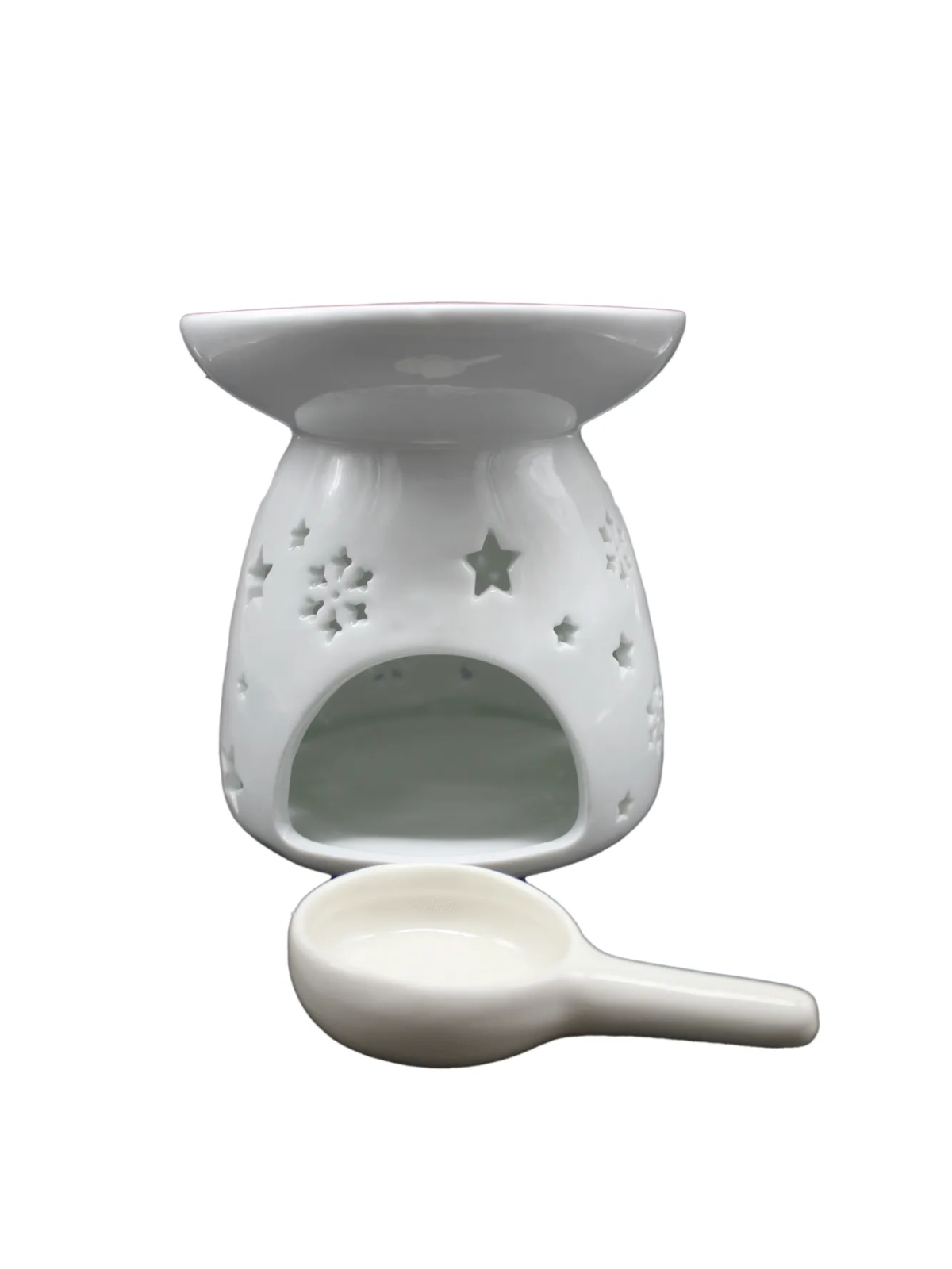 Image de la lampe aromatique en céramique pour huiles essentielles de la ferme Aloe Vera de Majorque