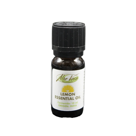 Immagine dell'olio essenziale di limone della Fattoria dell'Aloe Vera di Maiorca