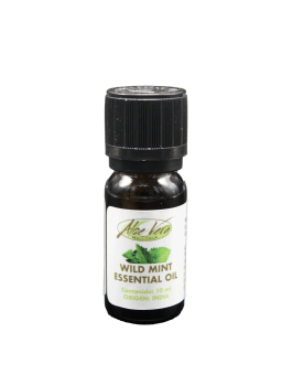 Zdjęcie olejku z dzikiej mięty z farmy Aloe Vera na Majorce