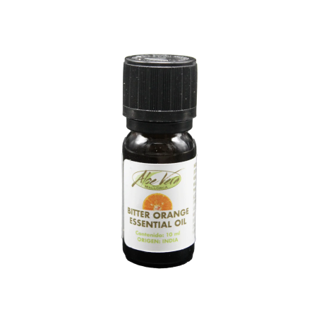 Image of bitter orange oil for aromatherapy from the Aloe Vera Farm Mallorca