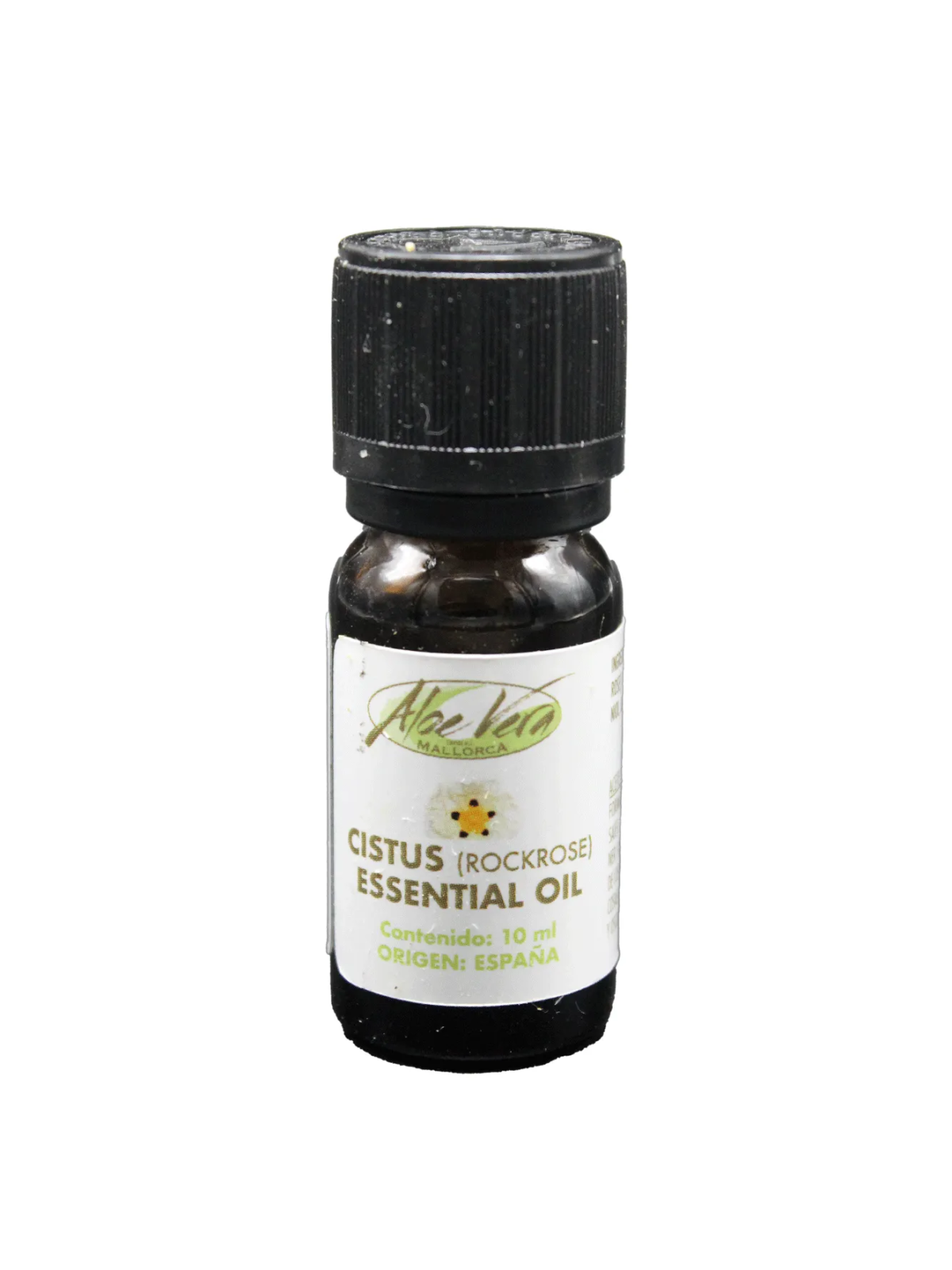 Image of cistus oil for aromatherapy from Aloe Vera Farm Mallorca