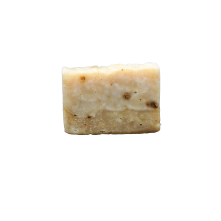 Image du savon artisanal au thé noir et à la camomille de la ferme Aloe Vera de Majorque