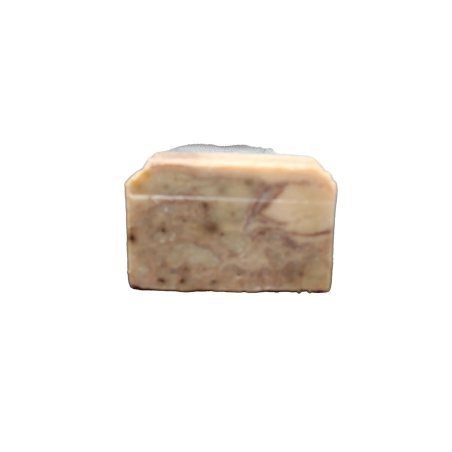 Picture of the handmade soap with propolis, honey and cinnamon from the Aloe Vera Farm Mallorca