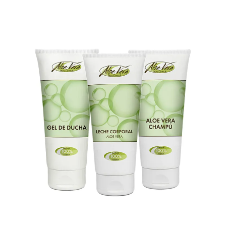 Pakiet do pielęgnacji ciała Aloe Vera - Naturalny. Wegański.