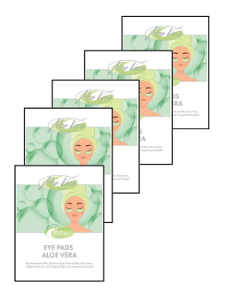 Eye Pad's Economy Pack Aloe Vera - 5 for 4 - Fresh & firm