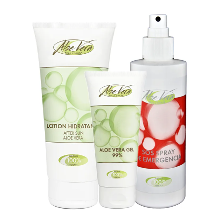 Pacchetto per scottature solari – Cura e rigenerazione