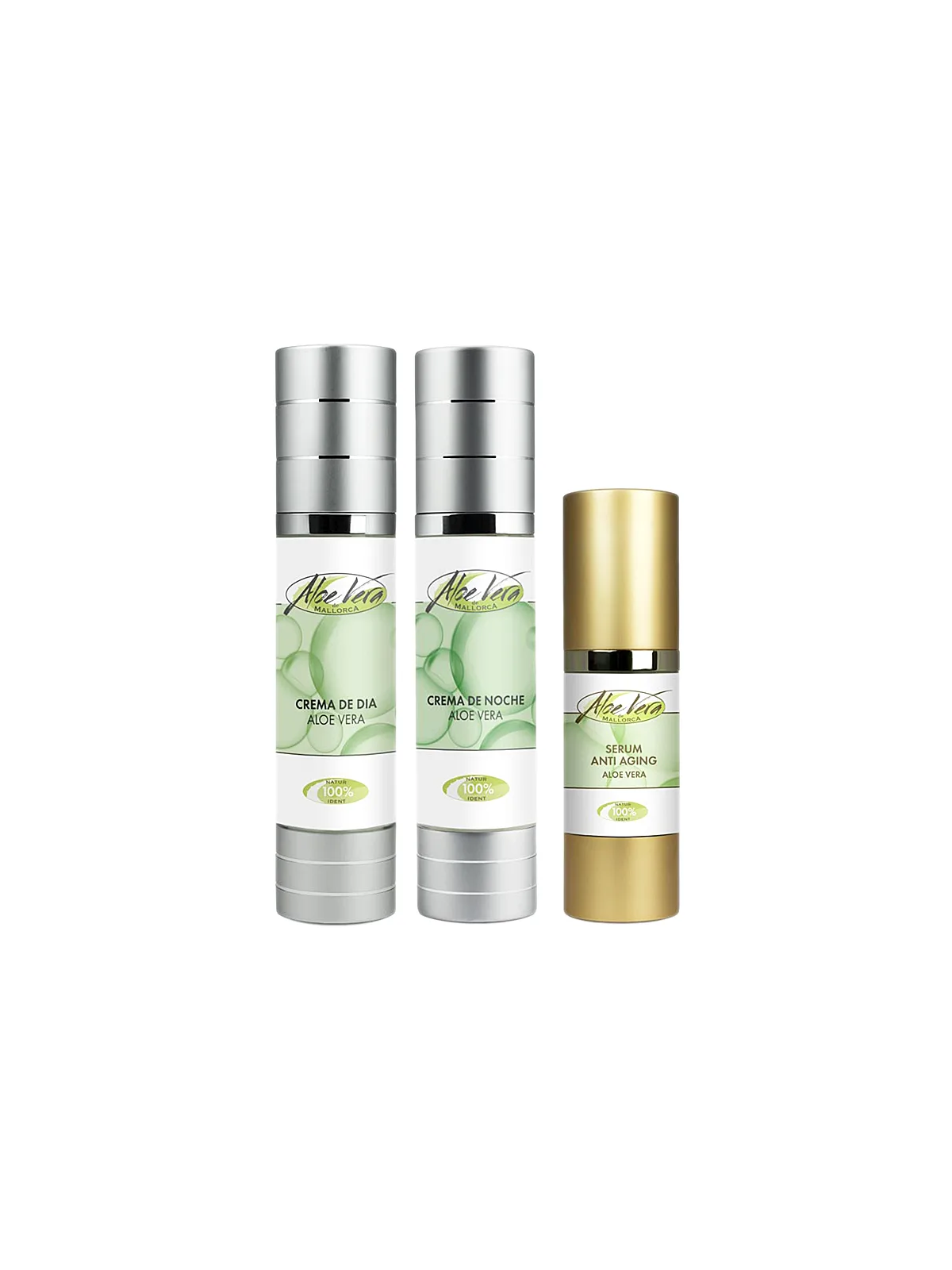 Gesichtspflege Paket – Tage- & Nachtcreme & Anti-Aging Serum
