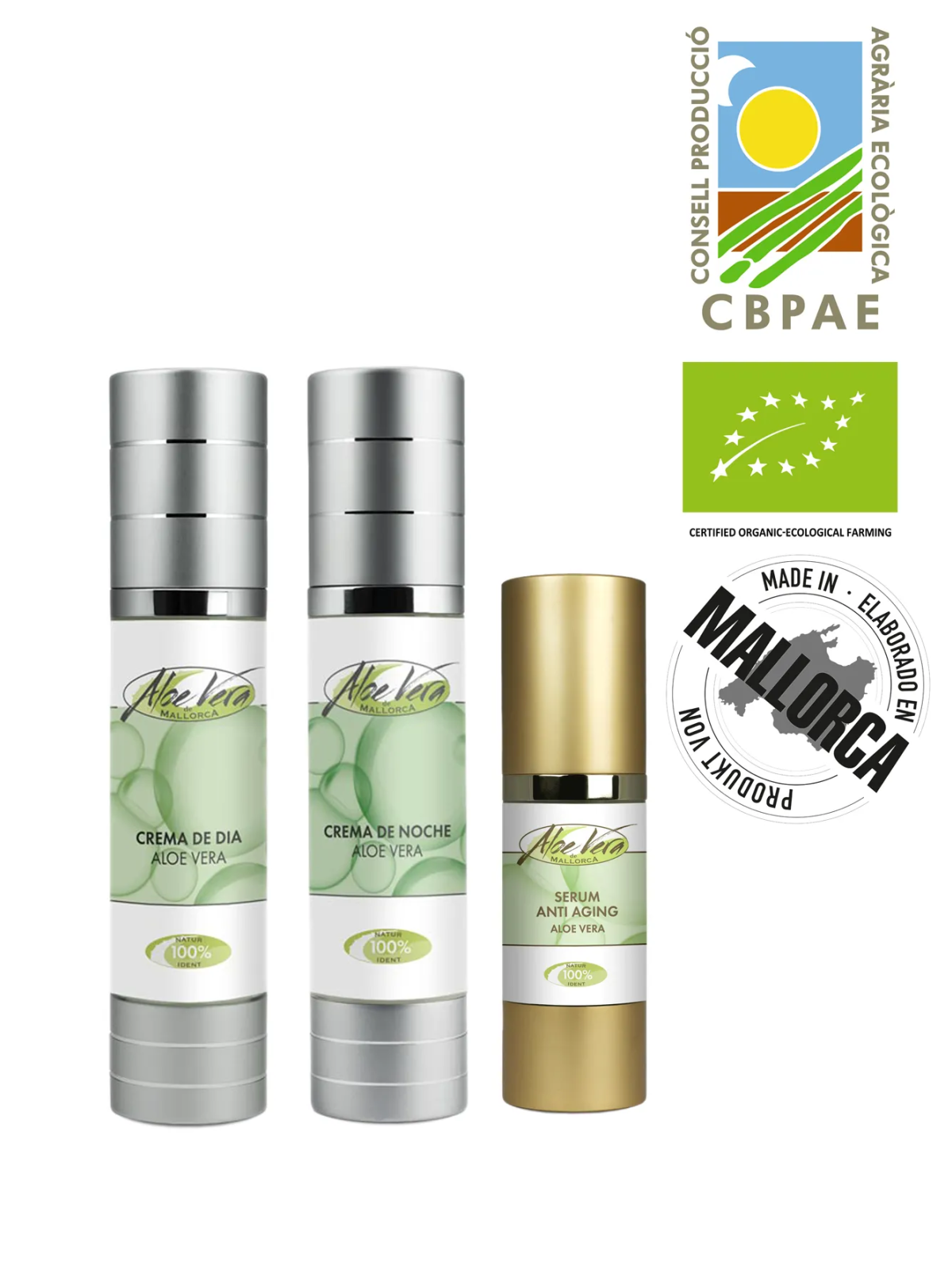 Gesichtspflege Paket – Tage- & Nachtcreme & Anti-Aging Serum