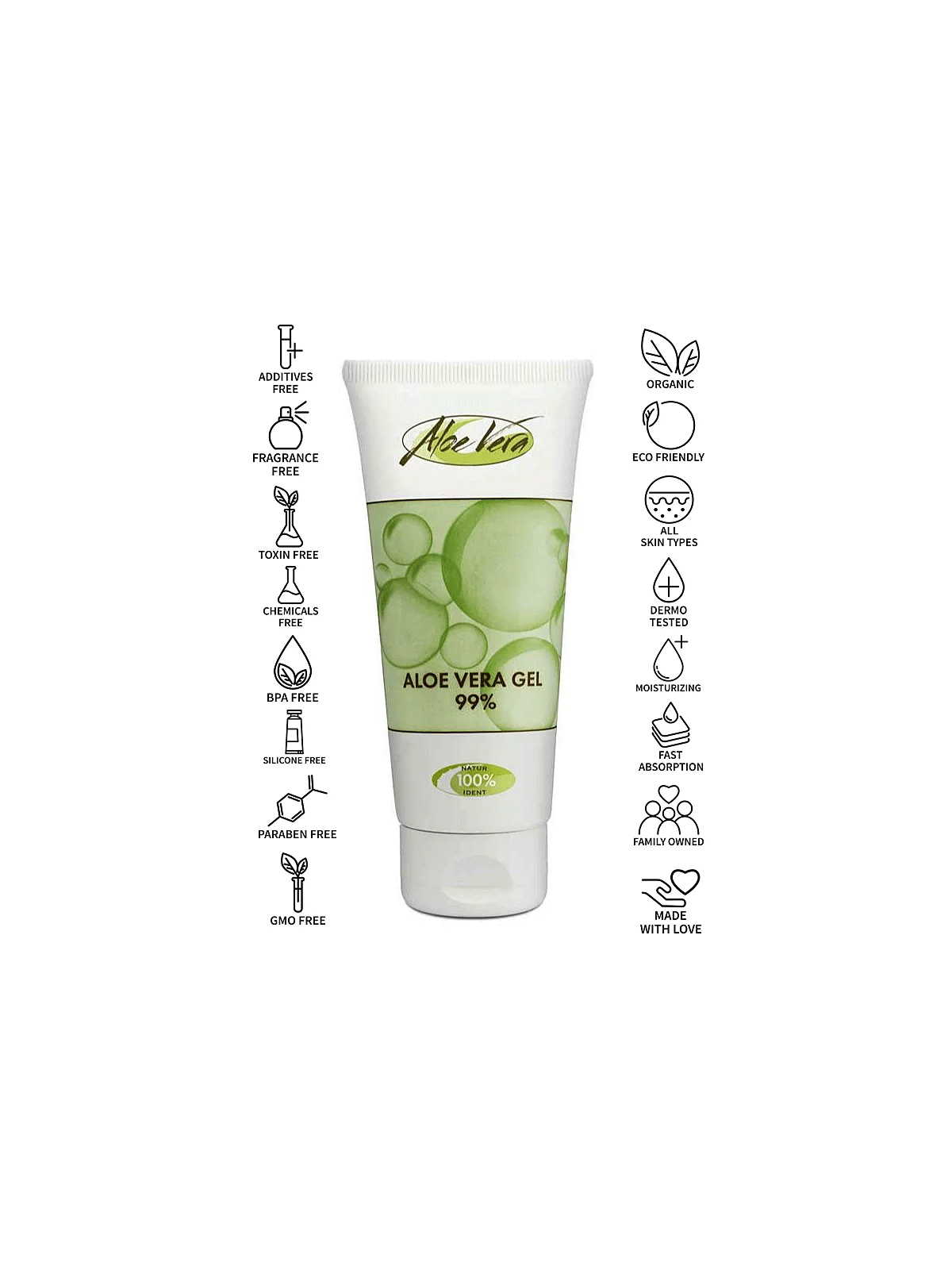 Gel aloe vera 99%Aloe Vera Farm Mallorca S.L.