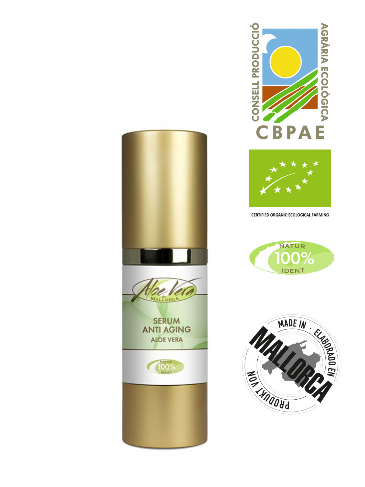 Aloe Vera Anti Aging Serum Natural Cosmetics