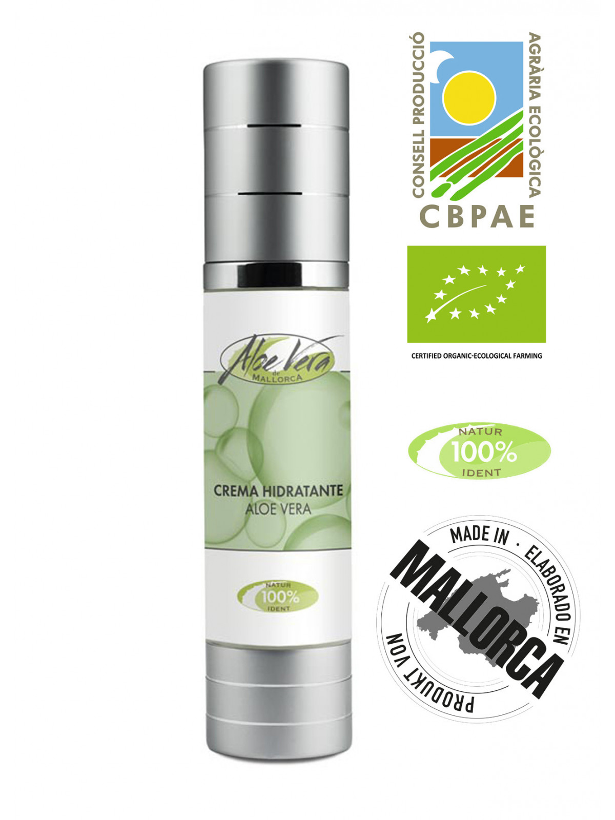 La mejor crema hidratante de aloe vera de Mallorca