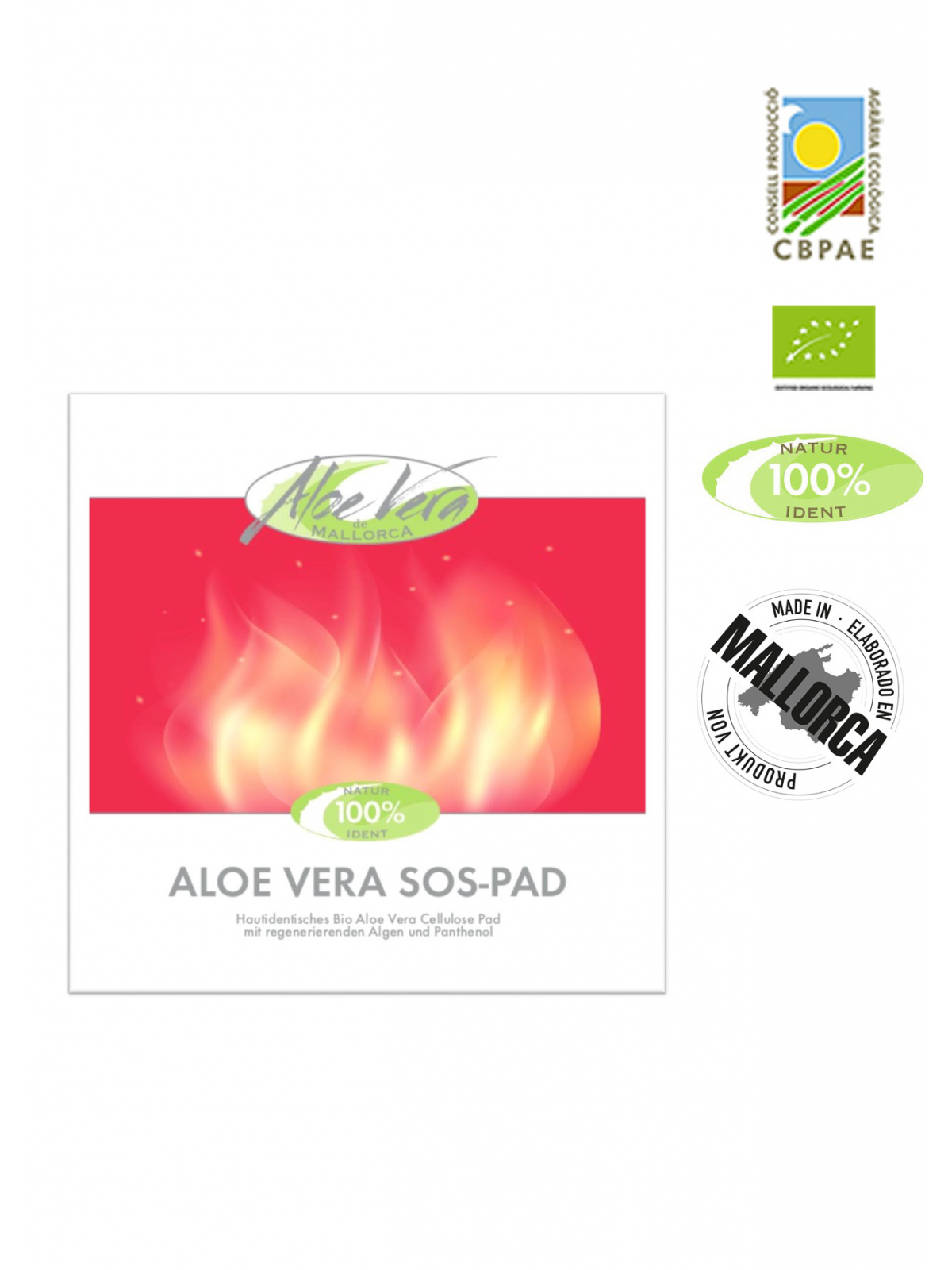 Almohadilla SOS Aloe Vera