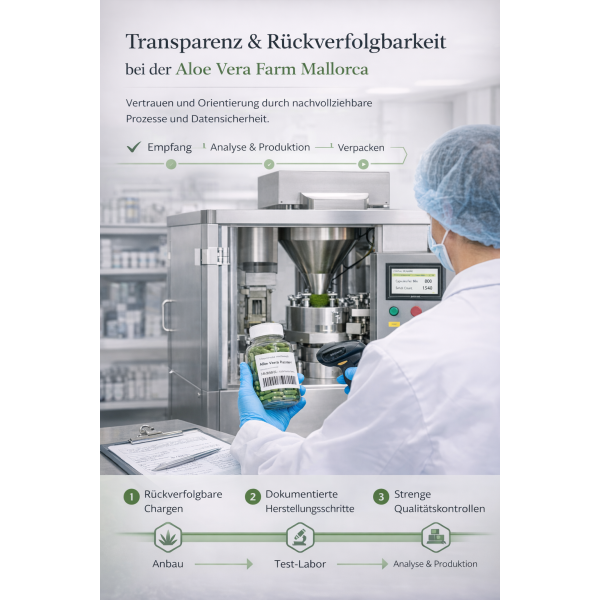 Transparenz Rückverfolgbarkeit