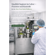 Qualität beginnt im Labor – Präzision und Kontrolle bei der Aloe Vera Farm Mallorca