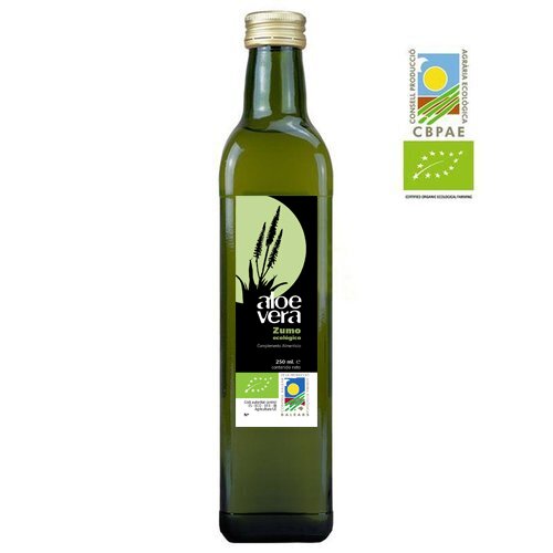 Organiczny sok z Aloe Vera opakowanie 0,5 l butelka
